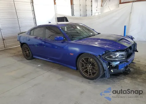2019 Dodge Charger Scat Pack from USA, damaged, VIN 2C3CDXGJ4KH732353